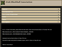 Tablet Screenshot of irishpool.ie